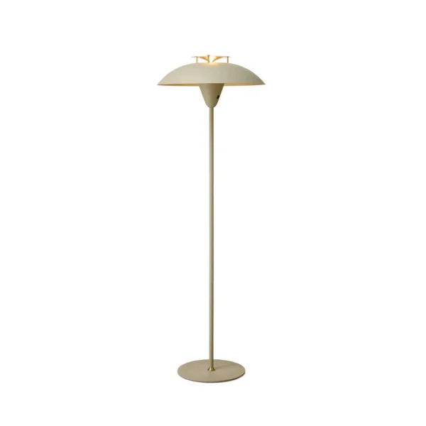 Halo Design - Lampe sur pied STEPP, crème, hauteur 140 cm, métal