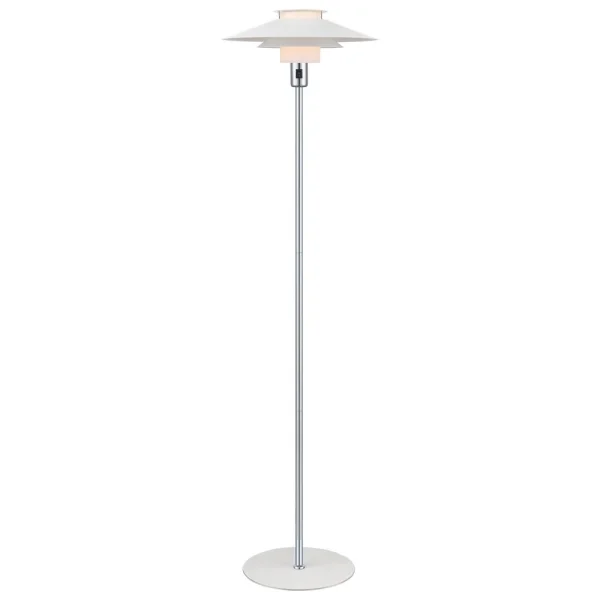 Halo Design - Rivoli Lampadaire White/Chrome