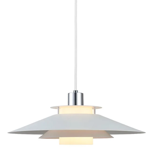 Halo Design - Rivoli Suspension Ø40 White/Chrome