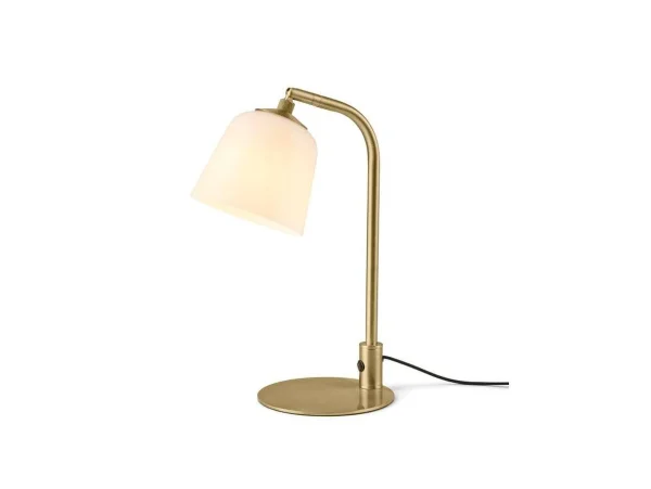 Halo Design - Room 49 Lampe de Table Antique Brass/Opal