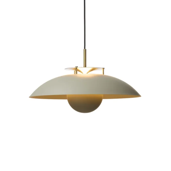 Halo Design - Suspension STEPP, crème, Ø 46 cm, métal