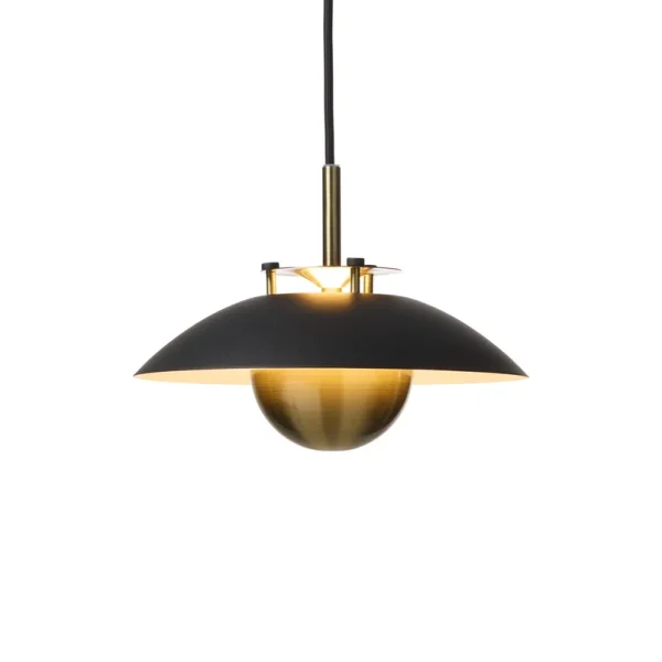 Halo Design - Suspension STEPP, noir, Ø 24 cm, métal