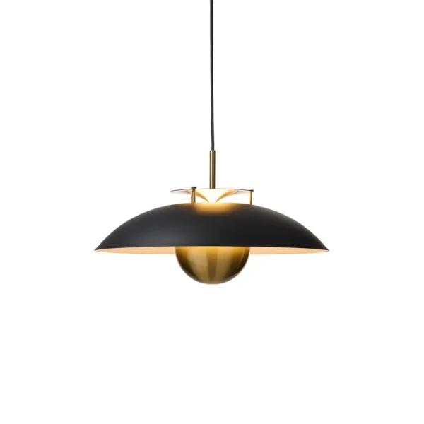 Halo Design - Suspension STEPP, noir, Ø 46 cm, métal