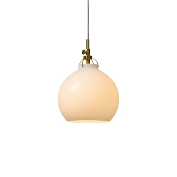 Halo Design - Suspension TOSCANA, blanc opale, Ø 18 cm, verre