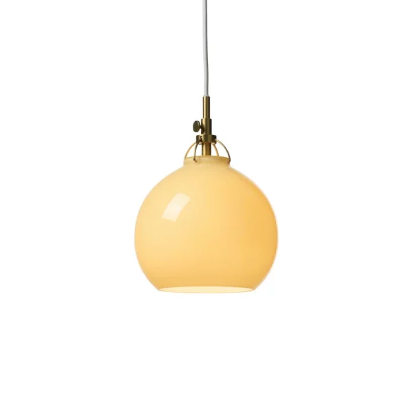 Halo Design - Suspension TOSCANA, crème, Ø 18 cm, verre