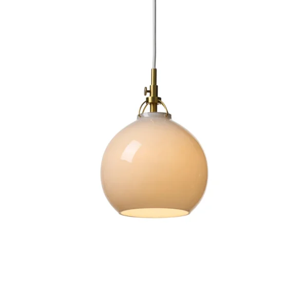 Halo Design - Suspension TOSCANA, grise, Ø 18 cm, verre
