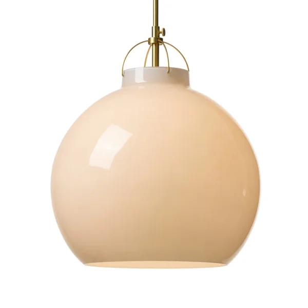 Halo Design - Suspension TOSCANA, grise, Ø 36 cm, verre
