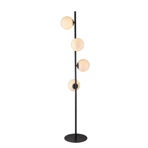 Halo Design - Twist 4 Lampadaire Opal/Black