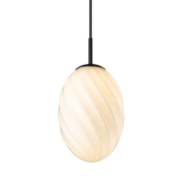 Halo Design - Twist Egg Suspension Ø15 Opal/Black