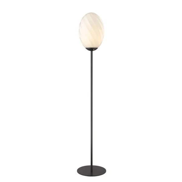 Halo Design - Twist Oval Lampadaire Opal/Black