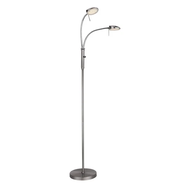 Halo Design - Vegas 2 Lampadaire Brushed Steel