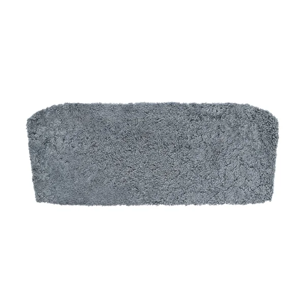 Hans K Coussin pour canapé ZigZag Peau de mouton graphite