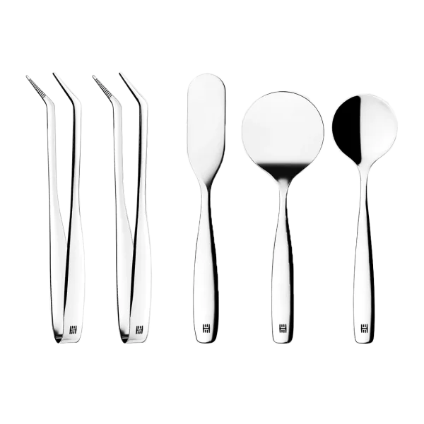 Hardanger Bestikk Ensemble de couverts pour buffet Hardanger 5 pièces Acier inoxydable