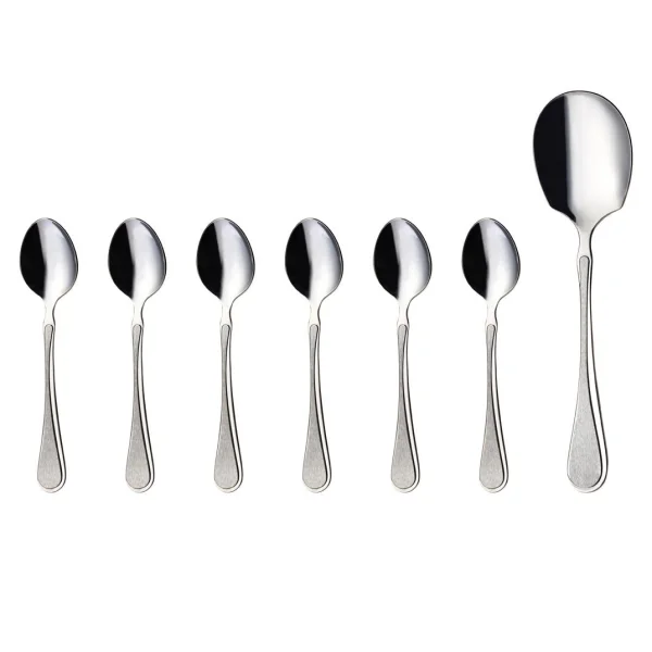Hardanger Bestikk Set à dessert Carina 7 pièces acier inoxydable
