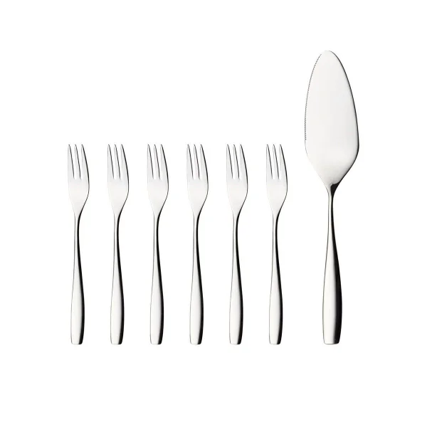 Hardanger Bestikk Set à gâteaux Julie 7 pièces Acier inoxydable
