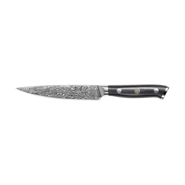 Hâws Couteau universel Damascus By Hâws 23,6 cm Noir-acier inoxydable