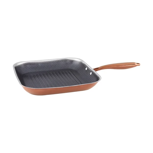 Hâws Grill Hâws Santo à revêtement hybride 28 cm Rose Gold