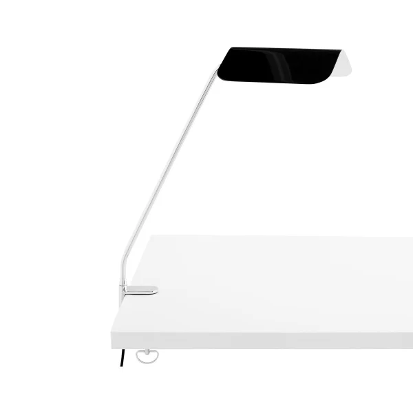 HAY Apex Clip Lampe de bureau Iron black