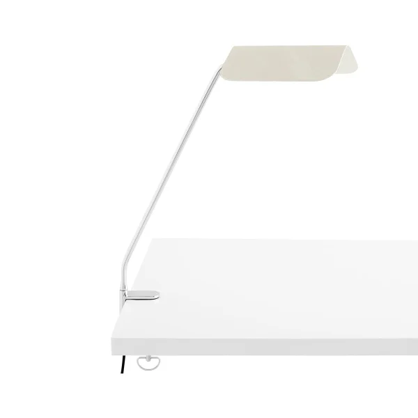 HAY Apex Clip Lampe de bureau Oyster white