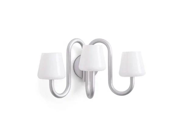 HAY - Apollo Sconce Væglampe Alu/White Opal