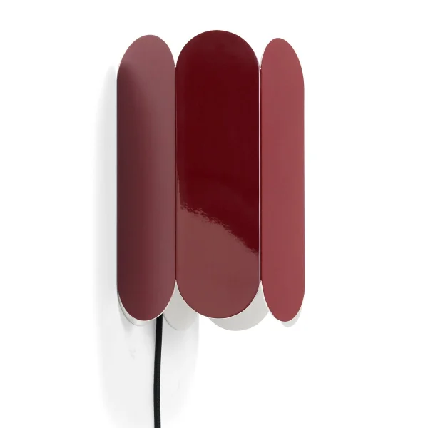 HAY Applique murale Arcs wall switch Auburn red