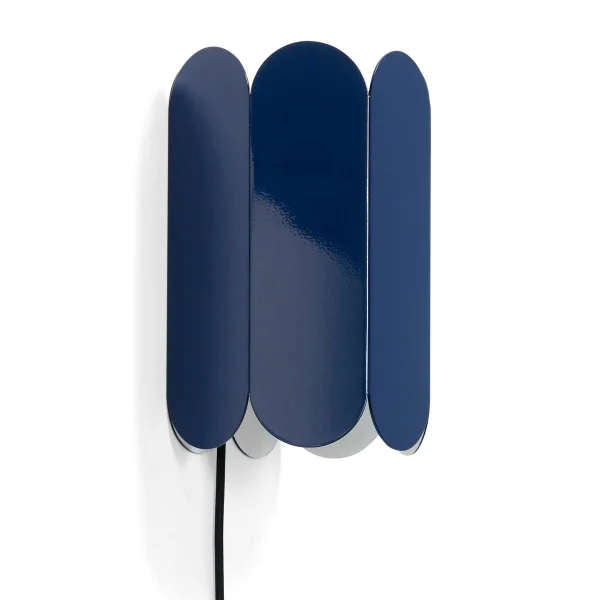 HAY Applique murale Arcs wall switch Cobalt blue