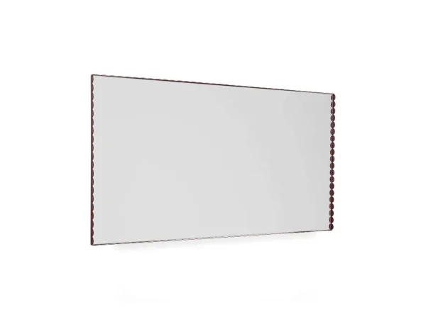 HAY - Arcs Mirror Rectangle L Burgundy