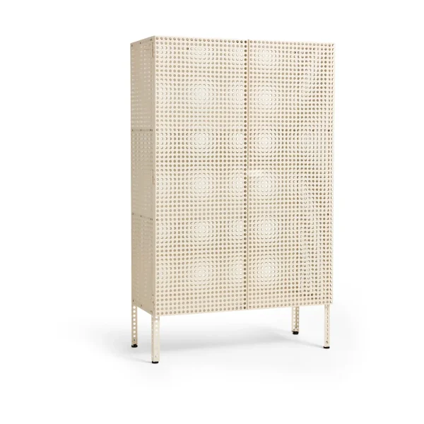 HAY Armoire Perforated Cabinet large Eggshell