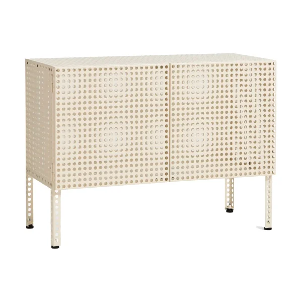HAY Armoire Perforated Cabinet small Eggshell