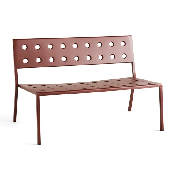 HAY Banc Balcony Lounge 113,5x69 cm Iron red