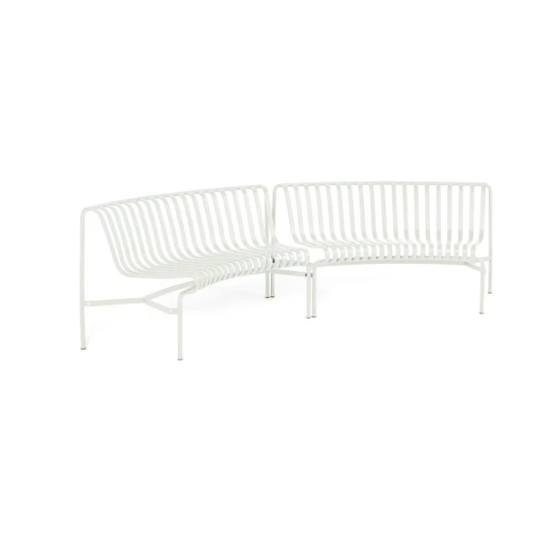 HAY Banc de parc Dining Palissade in-in Cream white