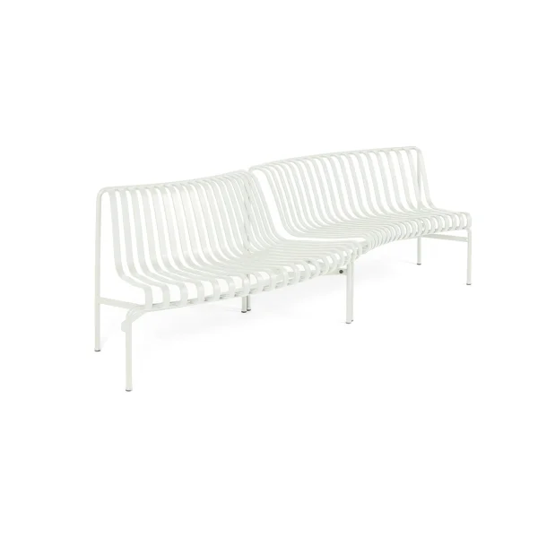 HAY Banc de parc Dining Palissade in-out Cream white