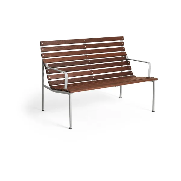 HAY Banc Lounge Traverse Lounge avec accoudoirs Oiled ash