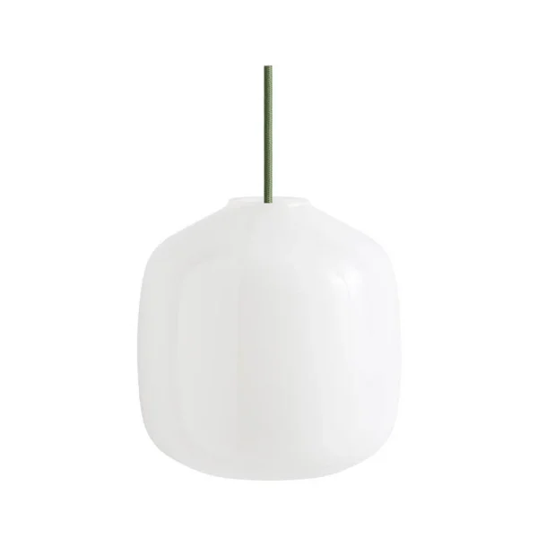 HAY - Buoy Glass 200 Suspension Opal/Garden Green