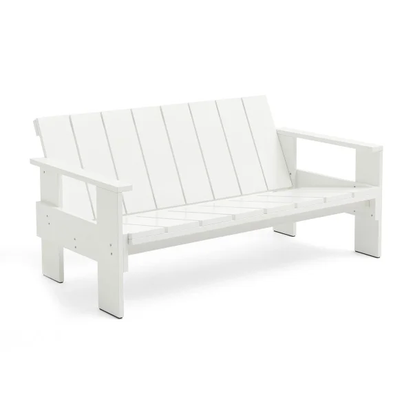 HAY Canapé Crate Lounge en pin laqué White