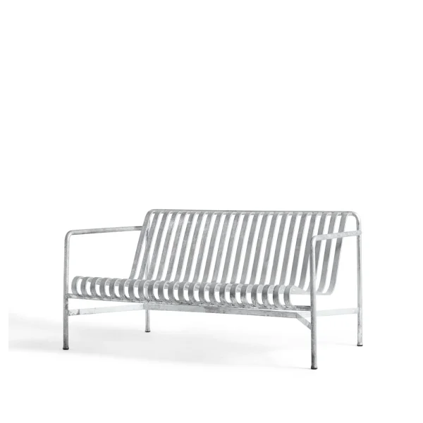 HAY Canapé lounge Palissade hot galvanized