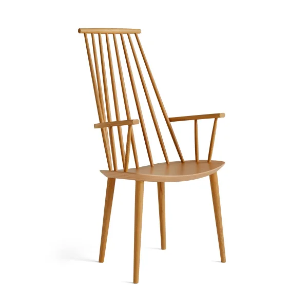 HAY Chaise à accoudoirs J110 Chêne huilé