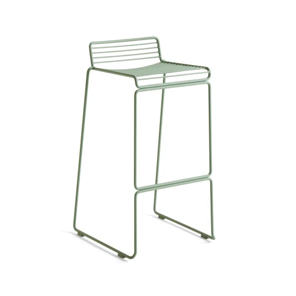 HAY Chaise de bar Hee High barstol Fall green