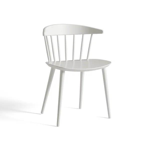 HAY Chaise J104 White lacquered beech