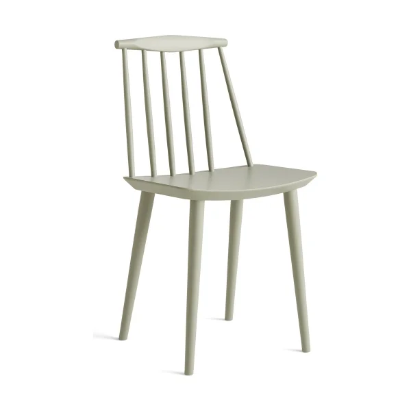 HAY Chaise J77 Sage lacquered beech