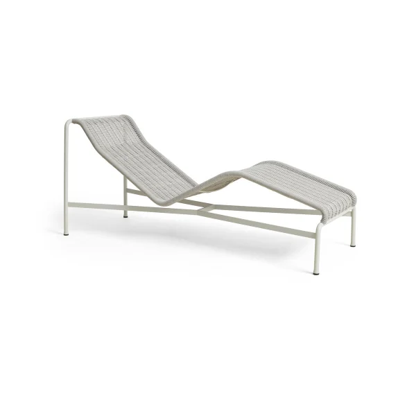 HAY Chaise longue Palissade Cord Sky grey