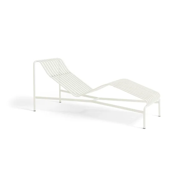 HAY Chaise longue Palissade Cream white