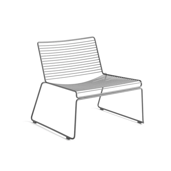 HAY Chaise lounge Hee Asphalt grey