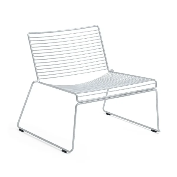 HAY Chaise lounge Hee sled base Galvanized