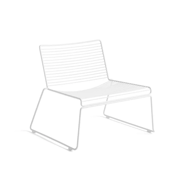 HAY Chaise lounge Hee White
