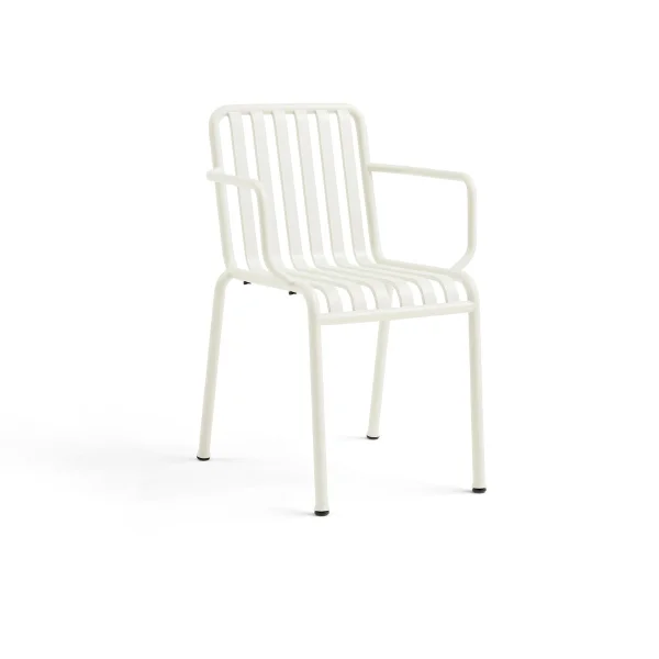 HAY Chaise Palissade avec accoudoirs Cream white