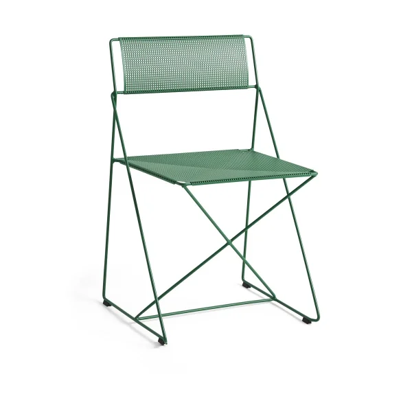 HAY Chaise X-Line Indoor Outdoor Leek green