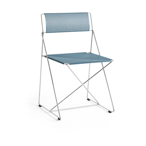 HAY Chaise X-Line Indoor Powder blue