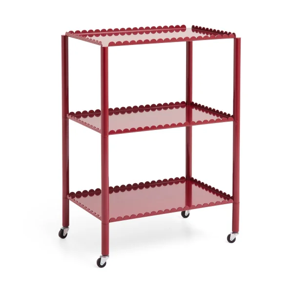 HAY Chariot de service Arcs Trolley High Auburn red