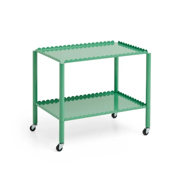 HAY Chariot de service Arcs Trolley Low Soft jade